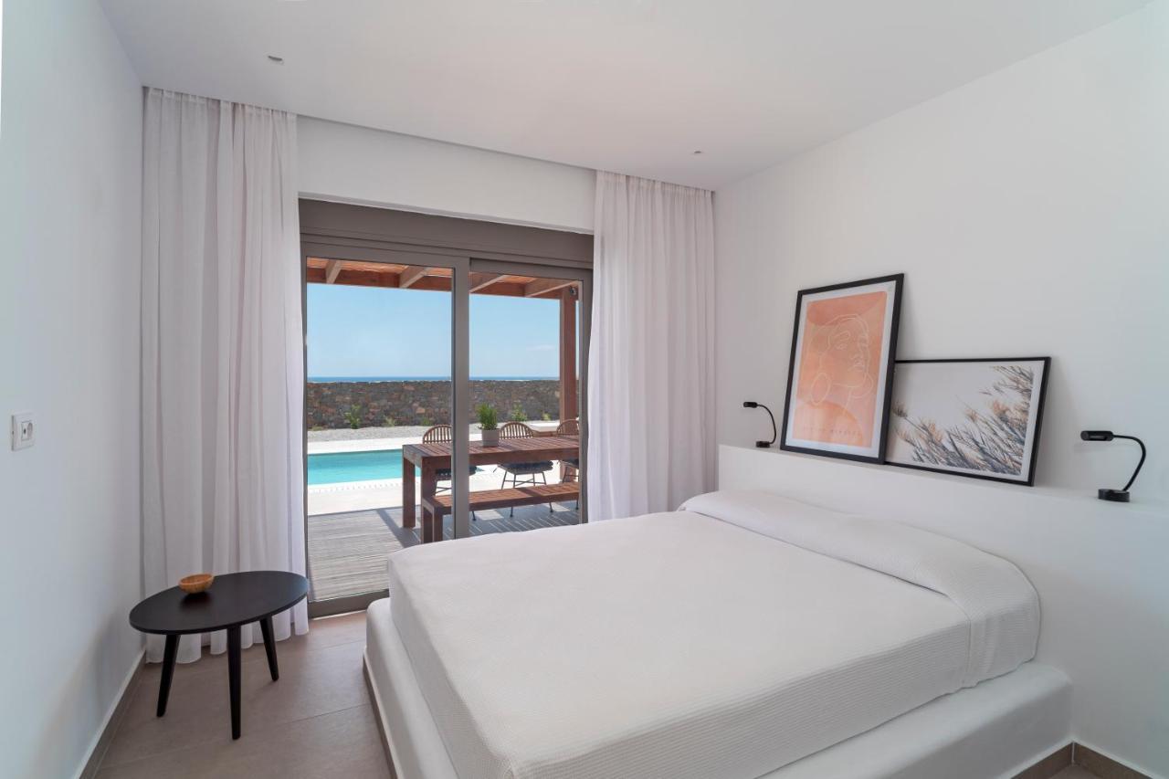 Terra D'Oro Sea View Villa With Private Pool Kiotari Exterior photo