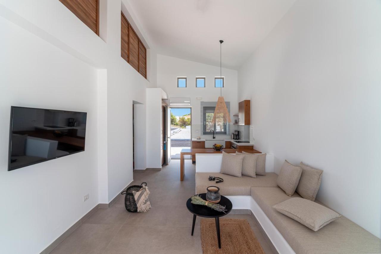 Terra D'Oro Sea View Villa With Private Pool Kiotari Exterior photo